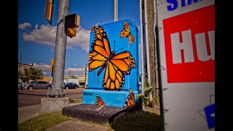 bellaire pena electrical box houston paint|Mini Murals Houston.